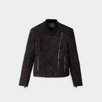 Biker Jacket "Diva" with Suede Leather Alternative