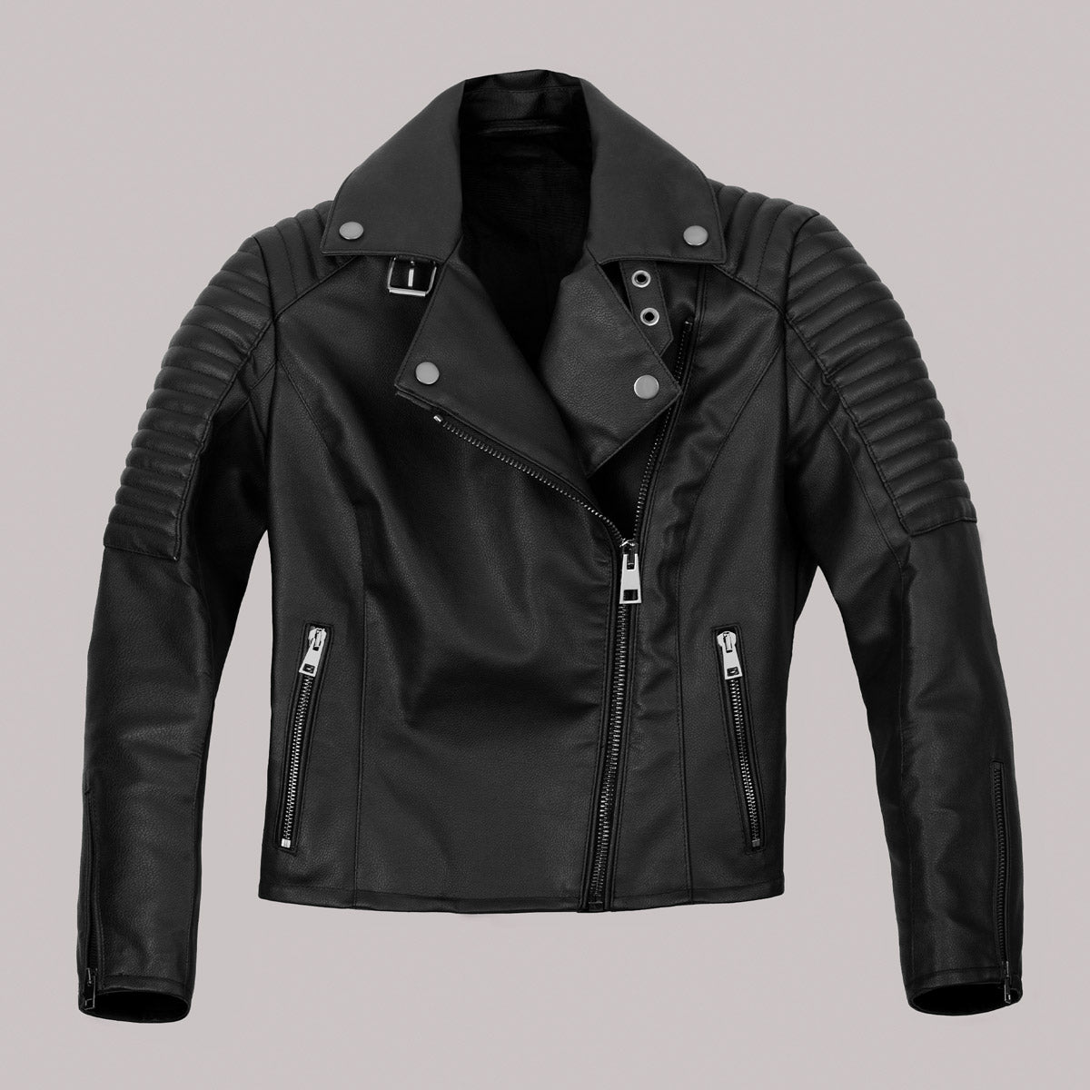 Biker Jacket "Rebel" with Leather Alternative Appleskin™