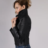 Biker Jacket "Rebel" with Leather Alternative Appleskin™