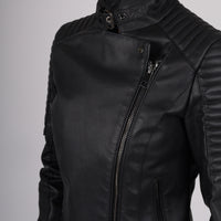 Biker Jacket "Rebel" with Leather Alternative Appleskin™